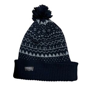 Levi's Dark Blue Knit Beanie